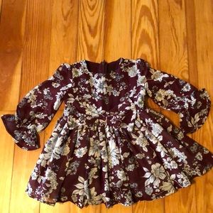 Bardot Junior formal toddler dress - like new!